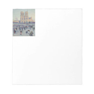 Bloc De Notas Catedral de Notre Dame de París Pintura clásica de
