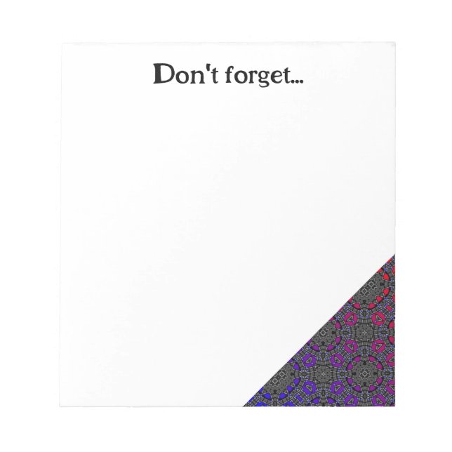 Bloc De Notas Catorce obras de arte caleidoscopio del volumen tr (Frente)