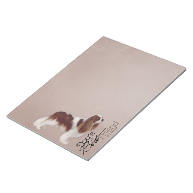 Bloc De Notas Cavalier King Charles Spaniel Notepad (Lado Derecho)