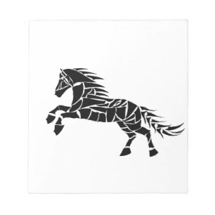 Bloc De Notas Cavallerone - caballo negro