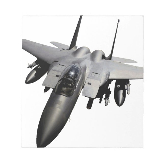 Bloc De Notas Caza de combate F-15 Eagle (Frente)