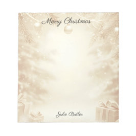 Bloc De Notas Celebración de navidades