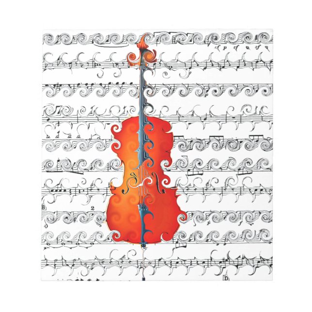 Bloc De Notas ¡Cello y yo rocamos! (Frente)