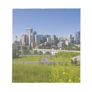 Bloc De Notas Centre St Bridge y Downtown Calgary, Alberta, 2