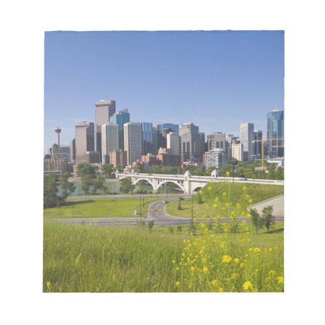 Bloc De Notas Centre St Bridge y Downtown Calgary, Alberta, 2 (Frente)