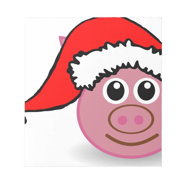 Bloc De Notas cerdo navidad (Frente)
