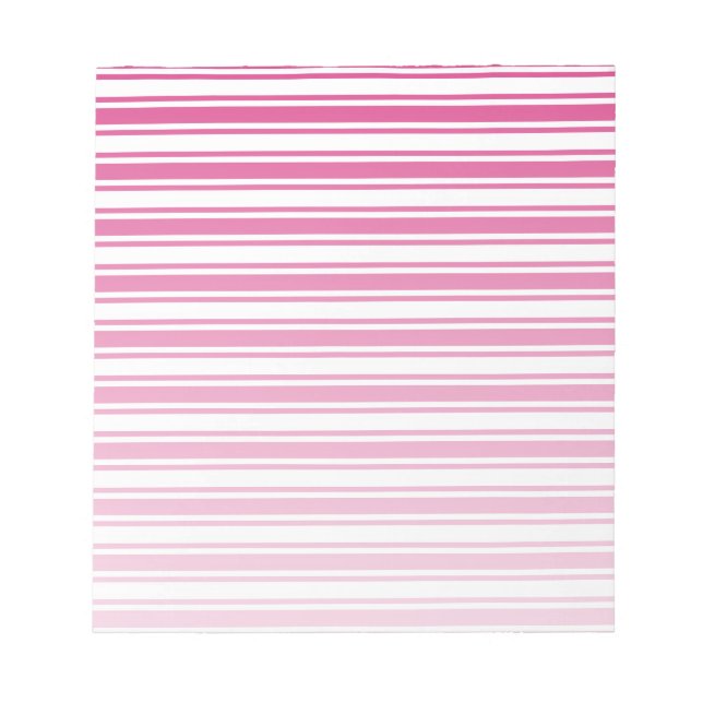 Bloc De Notas Cerise and white candy stripes (Frente)