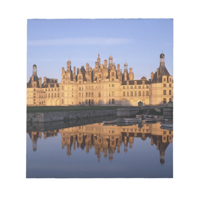Bloc De Notas Chateau Chambord, valle del Loira, Francia (Frente)