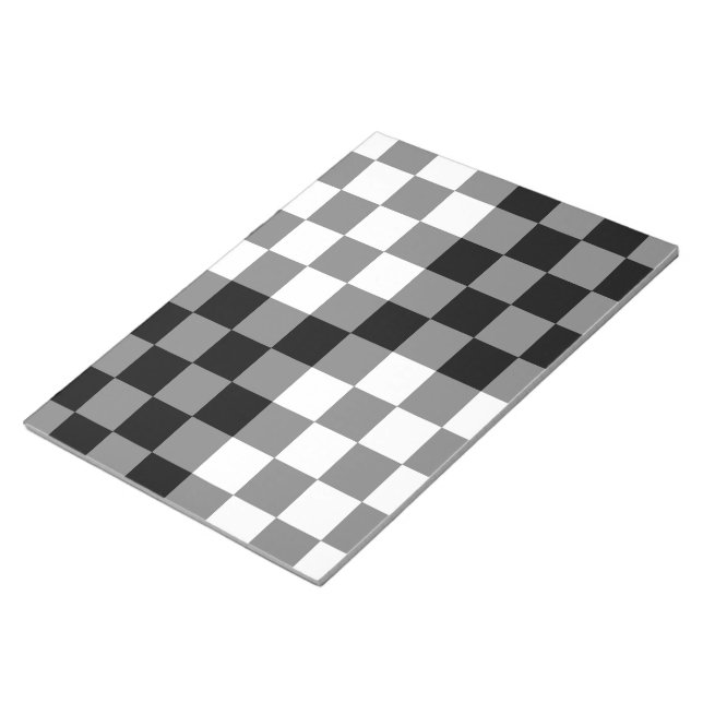BLOC DE NOTAS CHECKERBOARD PATTERN (Lado Derecho)