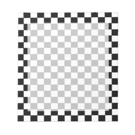 Bloc De Notas Checkered Flag