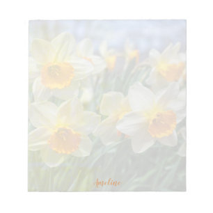 Bloc De Notas Cheery Daffodils