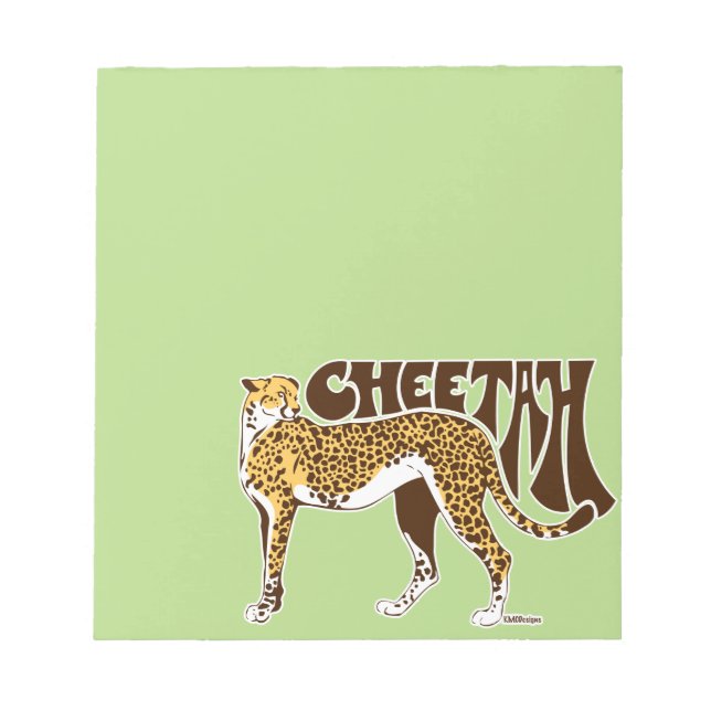 Bloc De Notas Cheetah (Frente)