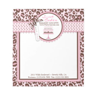 Bloc De Notas Cheetah Chica Business Mini Notepad