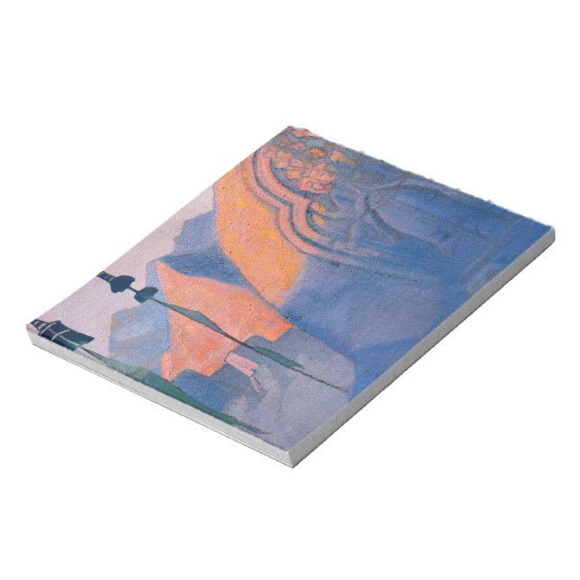 Bloc De Notas Chenrezi, 1932 por Nicholas Roerich (Lado Izquierdo)