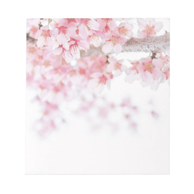 BLOC DE NOTAS CHERRY BLOSSOM FLORAL NOTEPAD (Frente)