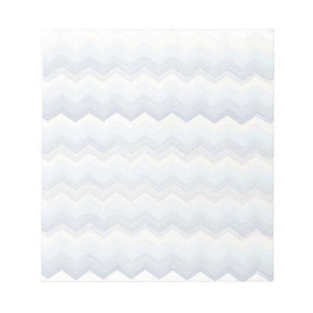 Bloc De Notas Chevron acuático de Ocean Shades (Frente)