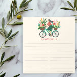 Bloc De Notas Chica de bicicletas PERSONALIZADO de compras en el<br><div class="desc">Haga sus listas de compras con estilo con este personalizable de compras, planificación de comidas o lista de tareas pendientes. Haga clic en "personalizar" para el personalizar con su nombre o agregue texto que se ajuste a sus necesidades. Mantenga o elimine las líneas también. Revisa mi tienda para más tamaños...</div>
