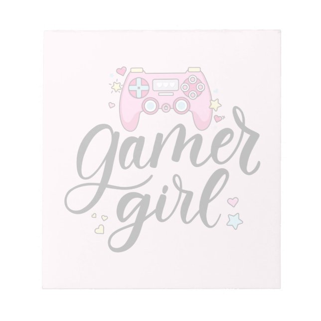 Bloc De Notas Chica Gamer (Frente)