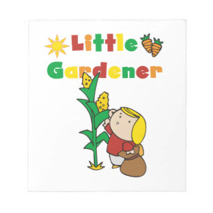 Bloc De Notas Chica Little Gardener