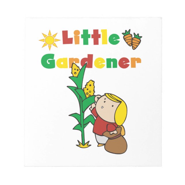 Bloc De Notas Chica Little Gardener (Frente)