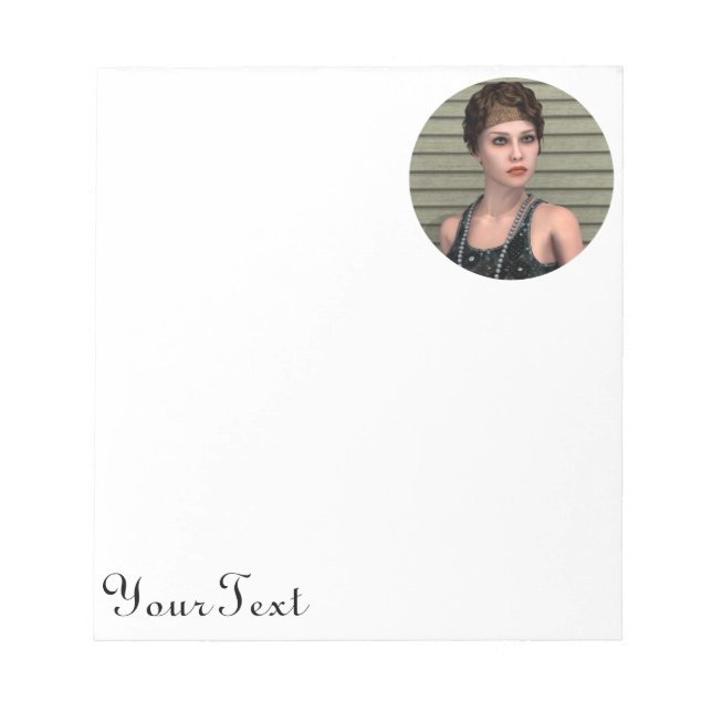 Bloc De Notas Chica Vintage (Frente)