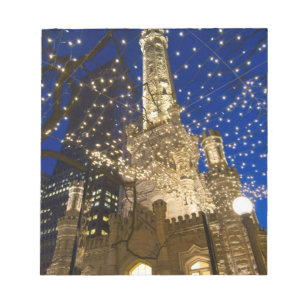 Bloc De Notas Chicago en tiempos de Navidad