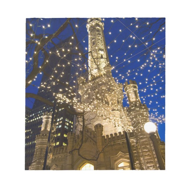 Bloc De Notas Chicago en tiempos de Navidad (Frente)