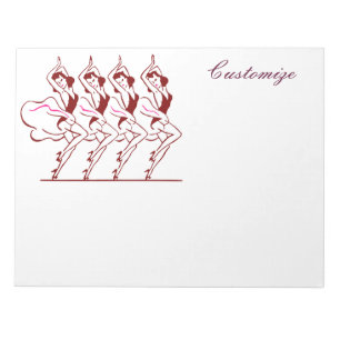 Bloc De Notas Chicas bailarines Thunder_Cove