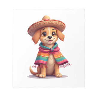 Bloc De Notas Chihuahua  Mexico  Cinco de Mayo  Funny Dog  (1)
