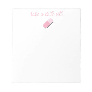 Bloc De Notas Chill Pill Notepad