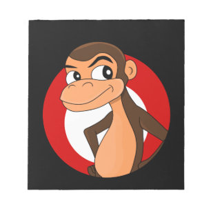 Bloc De Notas Chimp personalizado notepad
