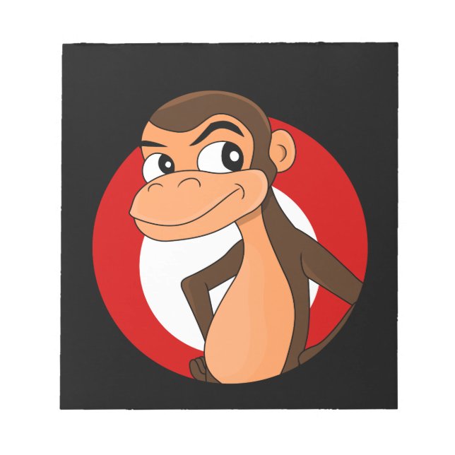 Bloc De Notas Chimp personalizado notepad (Frente)