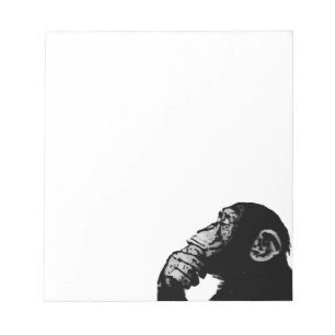 Bloc De Notas Chimpancé de pensamiento