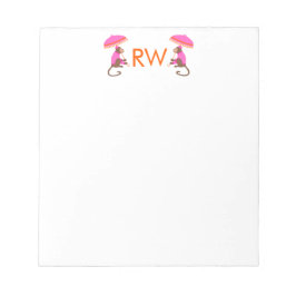 Bloc De Notas Chinoiserie Monkey Note Pad