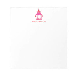Bloc De Notas Chinoiserie Pagoda Note Pad