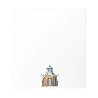 Bloc De Notas Chinoiserie Pagoda Notepad
