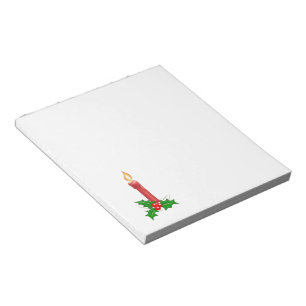 Bloc De Notas Christmas Candle