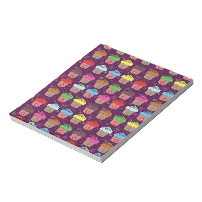 Bloc De Notas Christmas cup cakes (Lado Izquierdo)