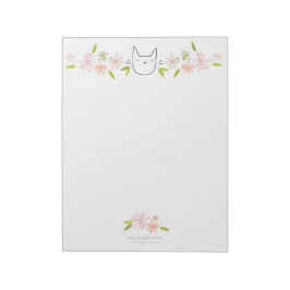 Bloc De Notas Chrysanthemum Garden Cat XL Notepad
