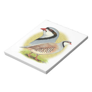 Bloc De Notas Chukar Partridge Combo