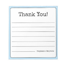 Cielo Azul Retro Gracias Tu Nombre Rayado