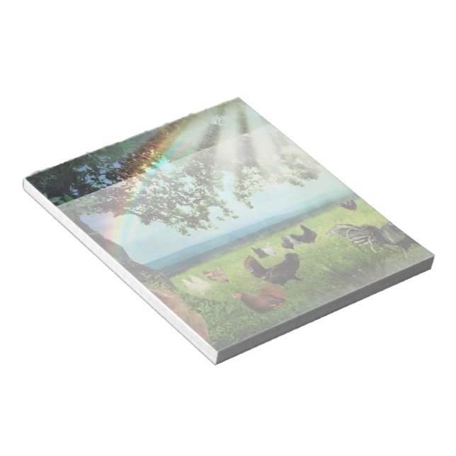 Bloc De Notas Cielo de pollo (Lado Derecho)