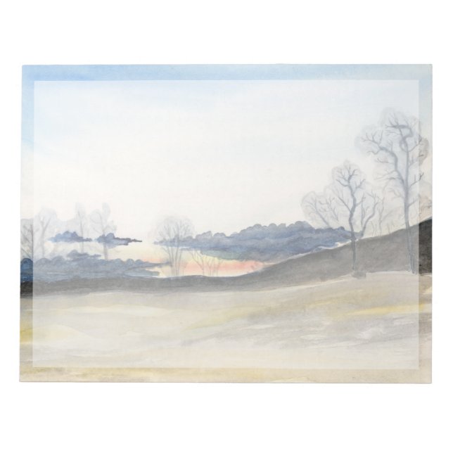 Bloc De Notas Cielo de tormenta (Frente)