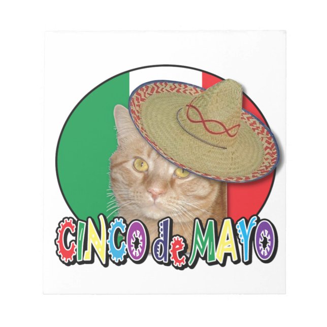 Bloc De Notas Cinco de Mayo (Frente)