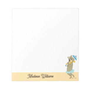 Bloc De Notas Cindy Bear Holding Parasol