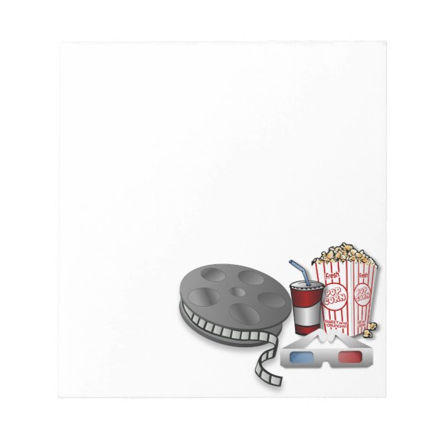 Bloc De Notas Cine 3D (Frente)