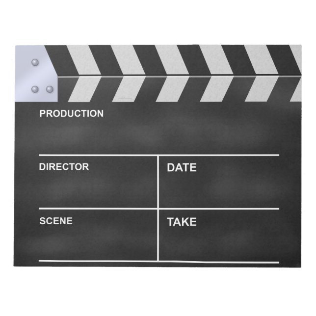 Bloc De Notas Cine de cartón (Frente)