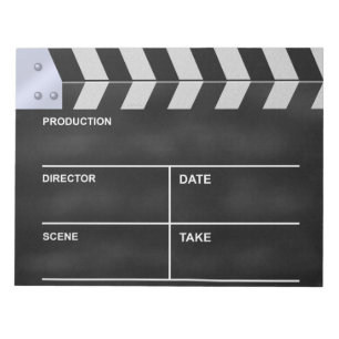 Bloc De Notas Cine de Clapperboard