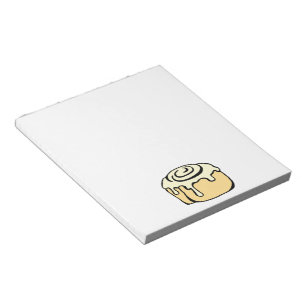 Bloc De Notas Cinnamon Roll Honey Bun Cute Diseño Personalizado