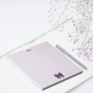 Bloc De Notas Cinta Purple Polka Dots
